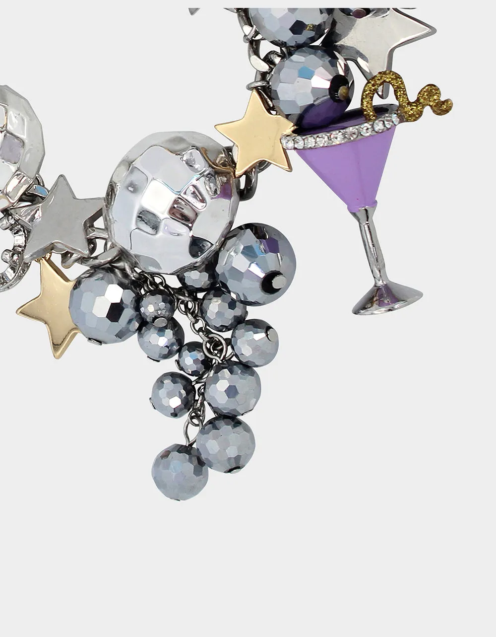 MIDNIGHT MAGIC NYC FLEX BRACELET MULTI sold by Betsey Johnson product image thumbnail 2