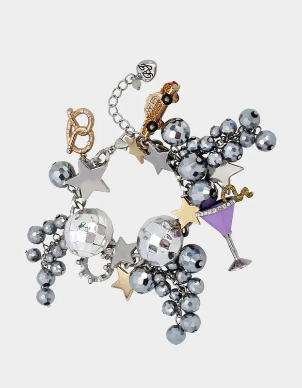 MIDNIGHT MAGIC NYC FLEX BRACELET MULTI sold by Betsey Johnson