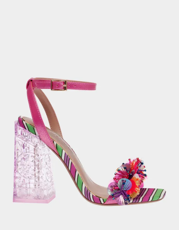 QUINTA PINK MULTI | RE:LUV sold by Betsey Johnson