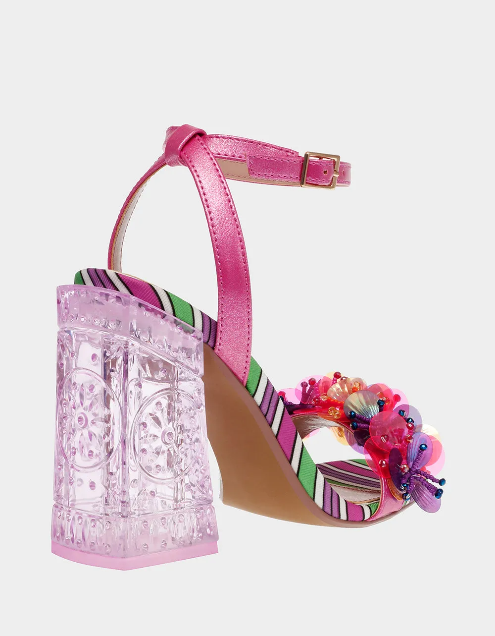 QUINTA PINK MULTI | RE:LUV sold by Betsey Johnson product image thumbnail 5