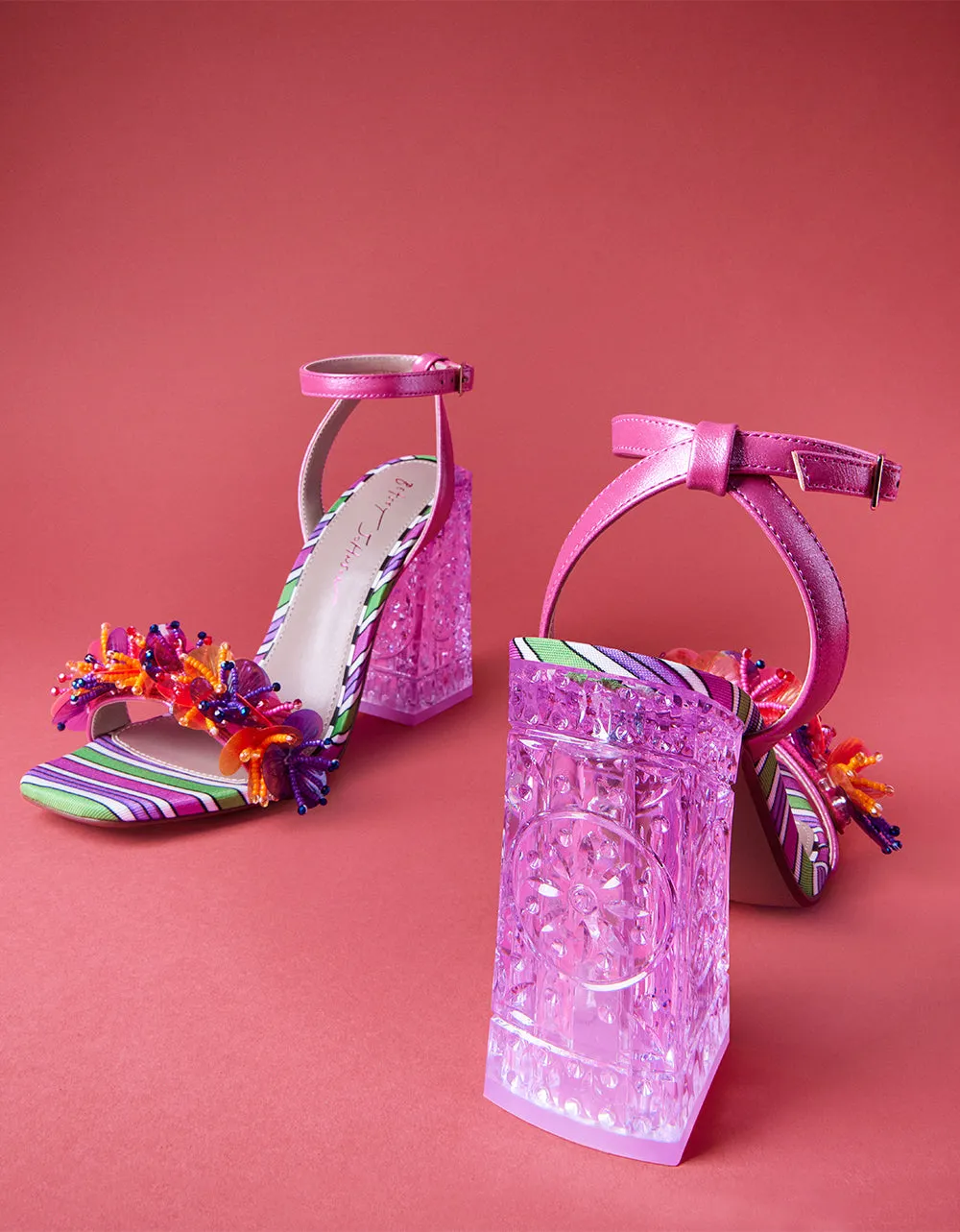 QUINTA PINK MULTI | RE:LUV sold by Betsey Johnson product image thumbnail 2