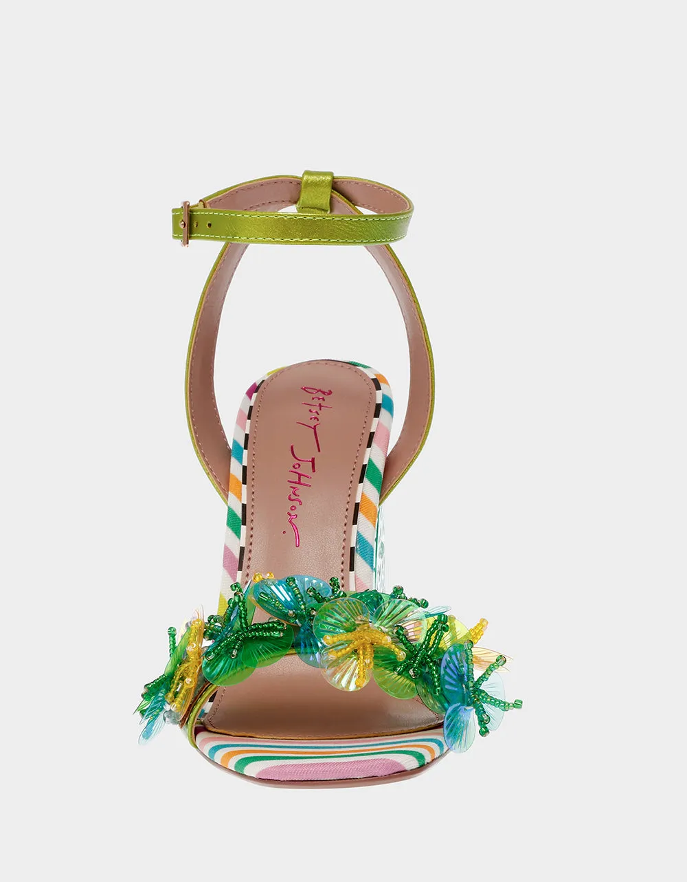 QUINTA GREEN MULTI | RE:LUV sold by Betsey Johnson product image thumbnail 4