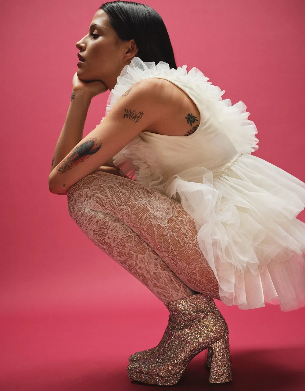 DELLA RHINESTONES | RE:LUV sold by Betsey Johnson product image thumbnail 2