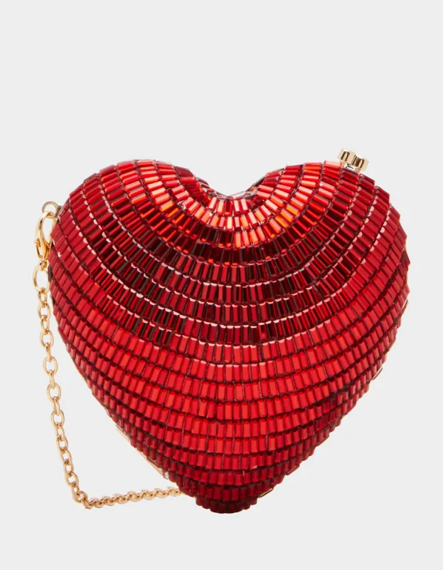 STOLE MY HEART RED sold by Betsey Johnson