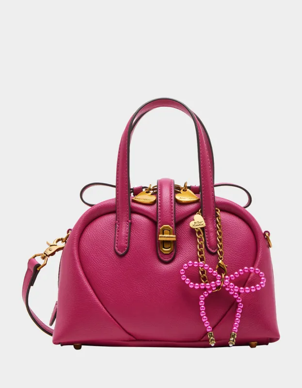 HEART BEAT CROSSBODY PINK sold by Betsey Johnson