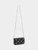 BEJEWELED HEARTS CROSSBODY BLACK sold by Betsey Johnson