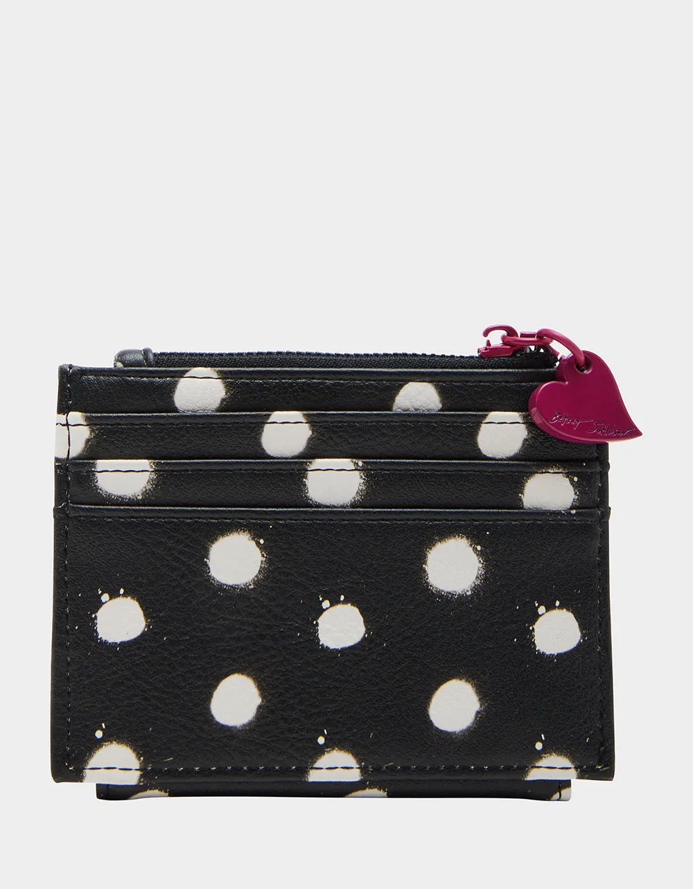 HEART BIFOLD WALLET BLACK PINK sold by Betsey Johnson product image thumbnail 5