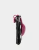 HEART BIFOLD WALLET BLACK PINK sold by Betsey Johnson