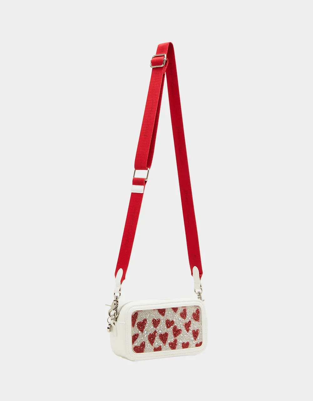 RHINESTONE CAMERA BAG RED MULTI sold by Betsey Johnson product image thumbnail 2