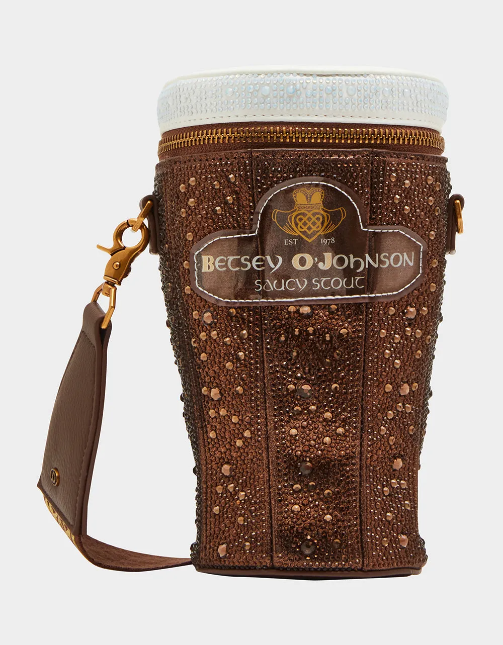 KITSCH SAUCY STOUT BROWN sold by Betsey Johnson