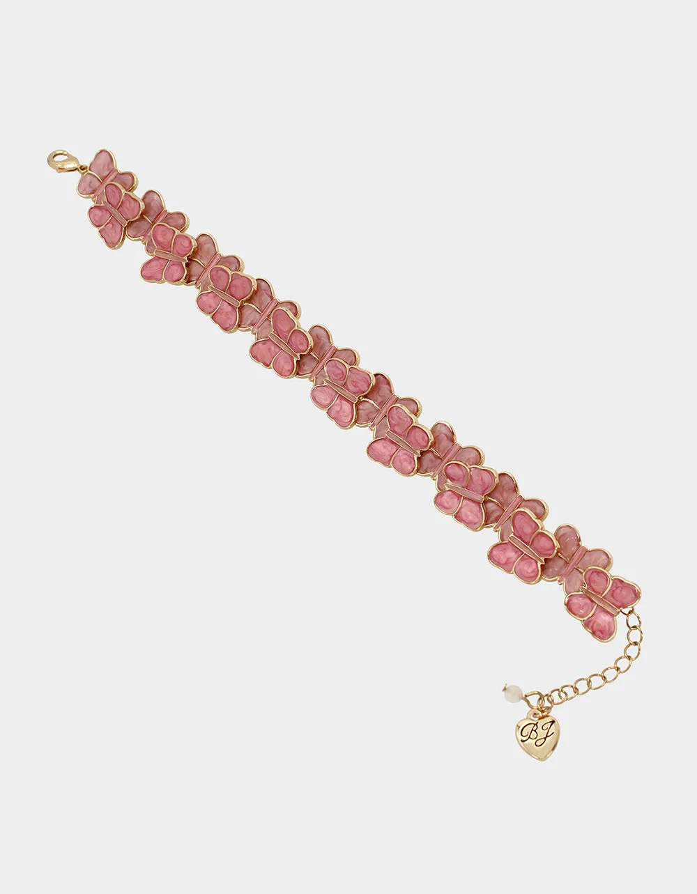 SWEETHEART SWOON BUTTERFLY FLEX BRACELET PINK sold by Betsey Johnson product image thumbnail 3