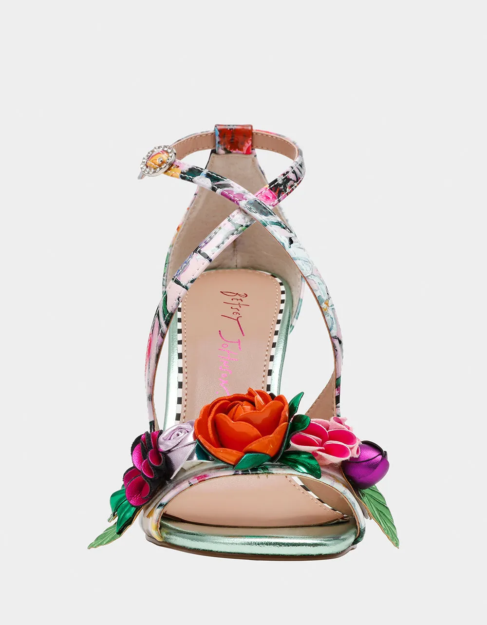 MIKAH PALE PINK FLORAL sold by Betsey Johnson product image thumbnail 3