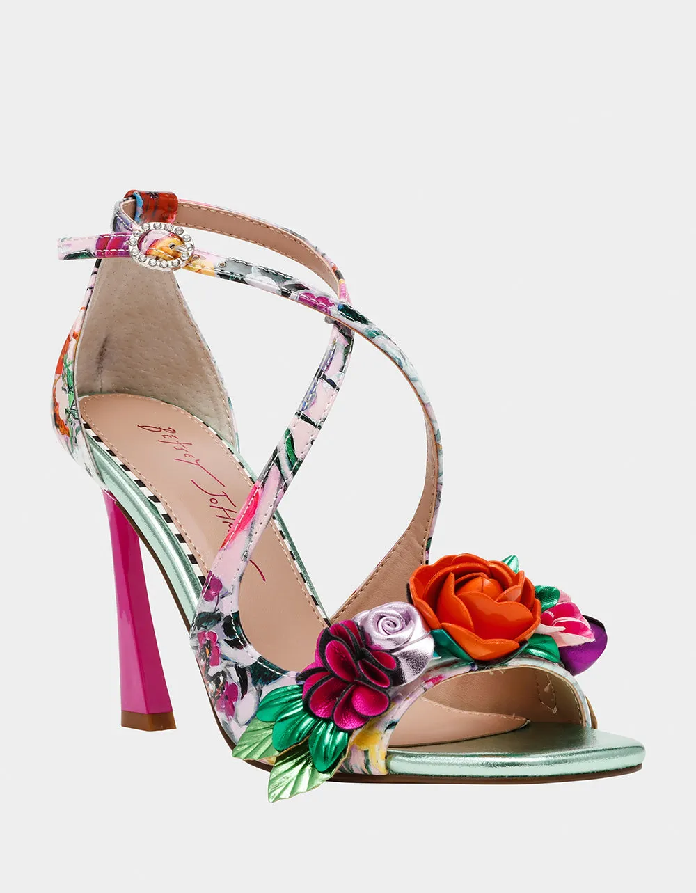 MIKAH PALE PINK FLORAL sold by Betsey Johnson product image thumbnail 2