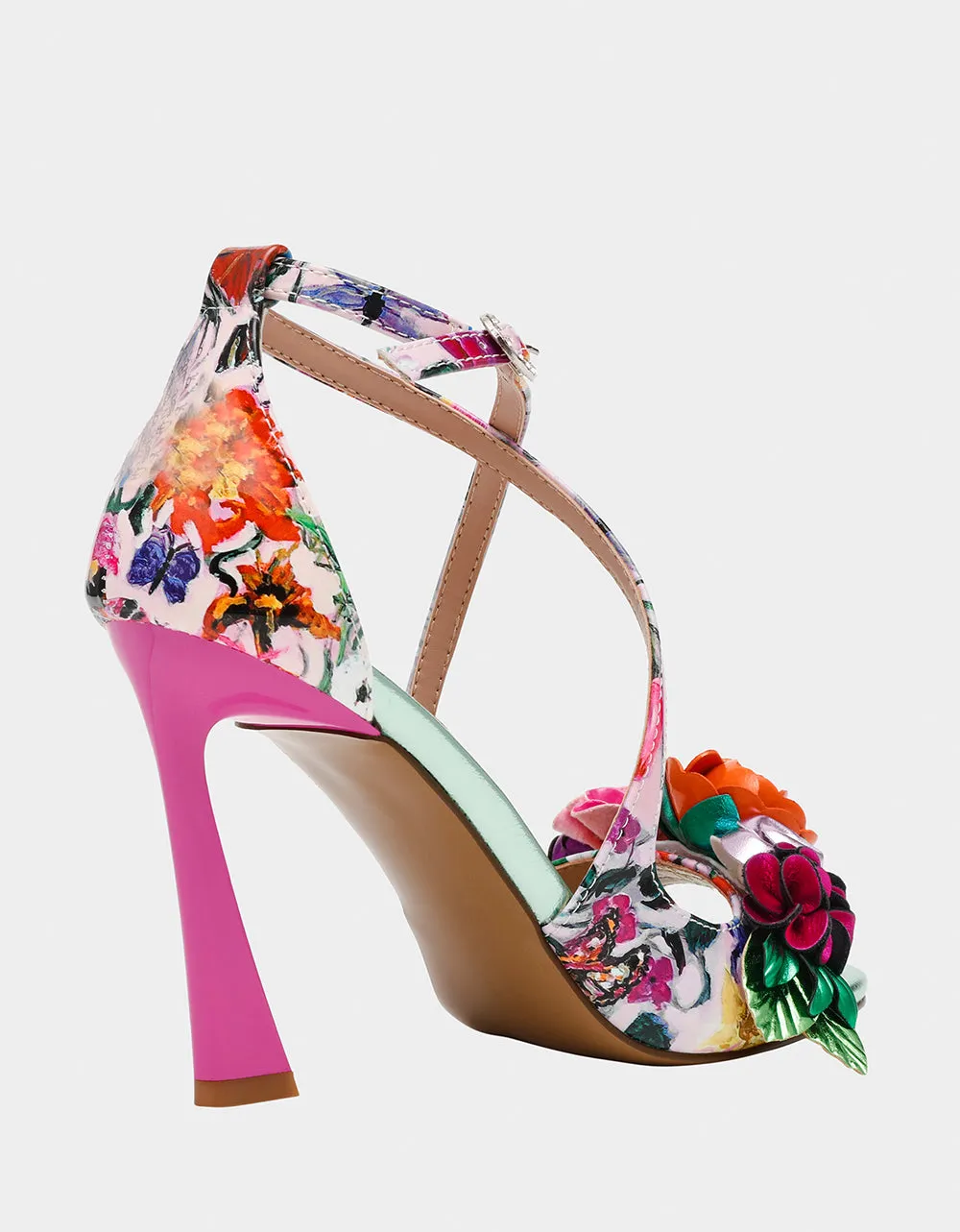MIKAH PALE PINK FLORAL sold by Betsey Johnson product image thumbnail 4