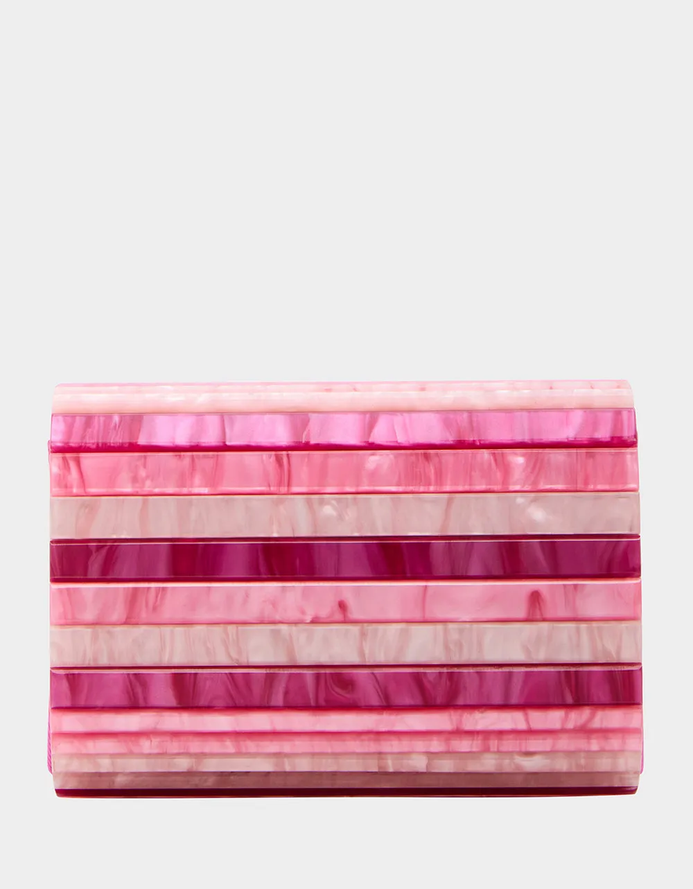 STRIP STRIP HOORAY MICRO CLUTCH PINK sold by Betsey Johnson product image thumbnail 5