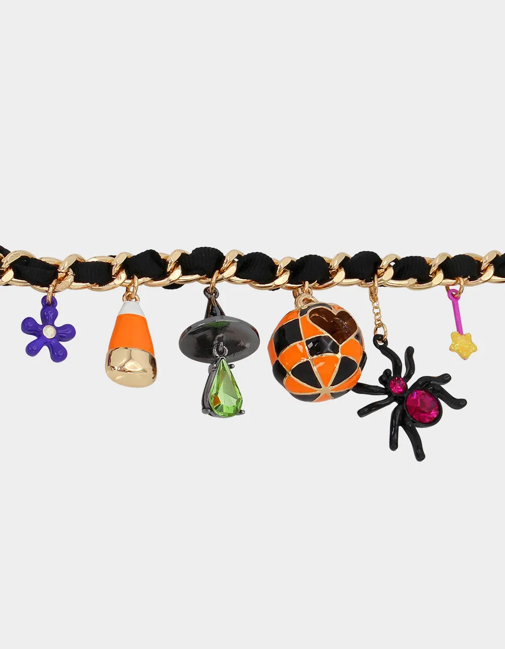 GHOUL FRIENDS HALLOWEEN CHARM BRACELET MULTI sold by Betsey Johnson product image thumbnail 3