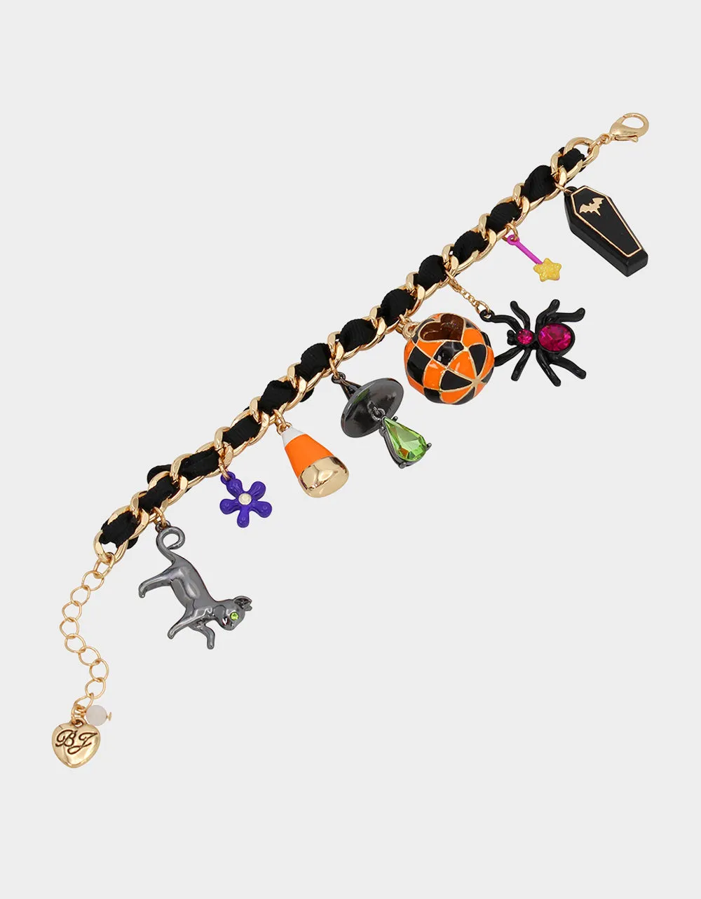 GHOUL FRIENDS HALLOWEEN CHARM BRACELET MULTI sold by Betsey Johnson product image thumbnail 2