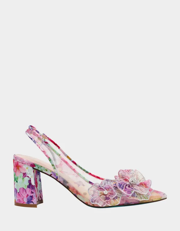PETRA BRIGHT FLORAL sold by Betsey Johnson
