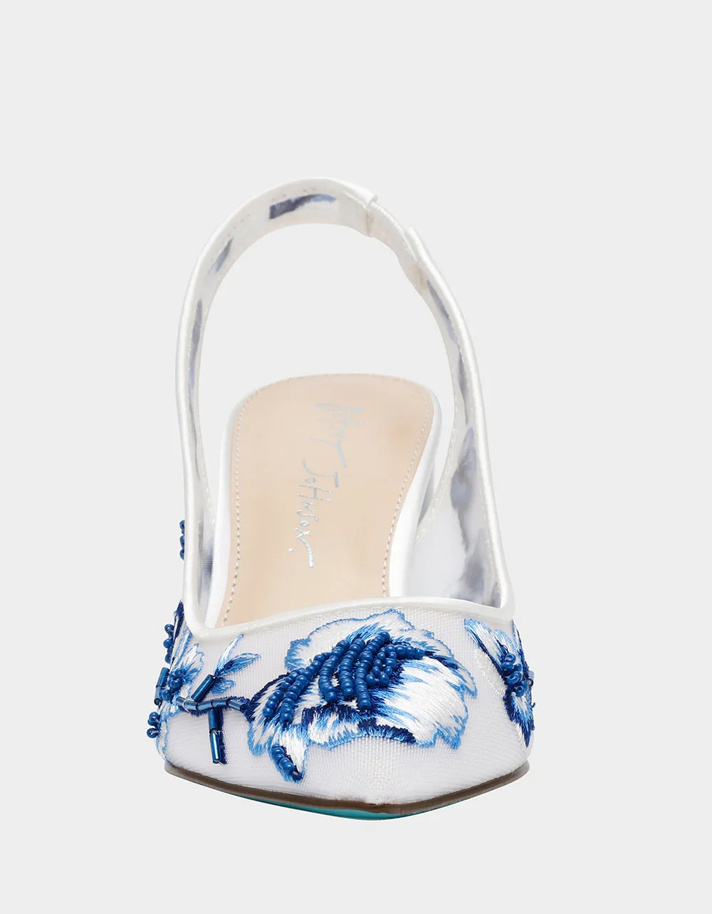 PAGE WHITE/BLUE FLORAL sold by Betsey Johnson product image thumbnail 3