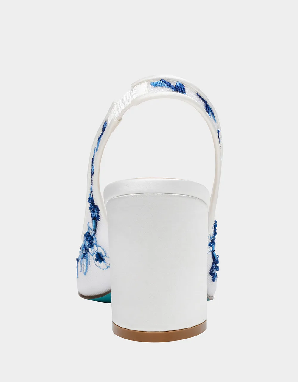 PAGE WHITE/BLUE FLORAL sold by Betsey Johnson product image thumbnail 5