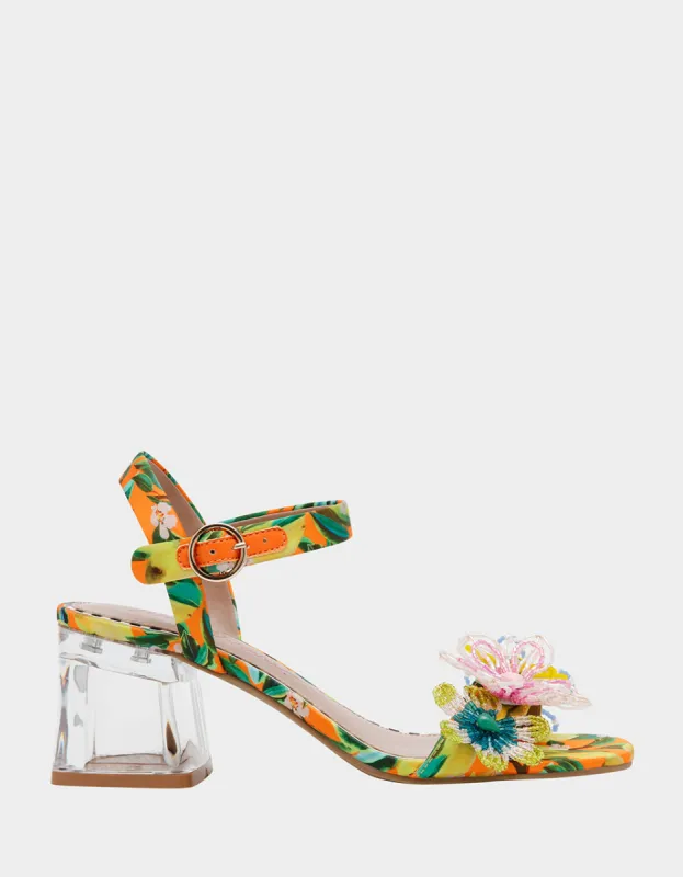 CINTHIA YELLOW MULTI sold by Betsey Johnson