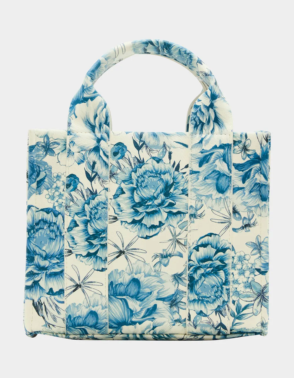 SQUARE MINI TOTE BLUE sold by Betsey Johnson