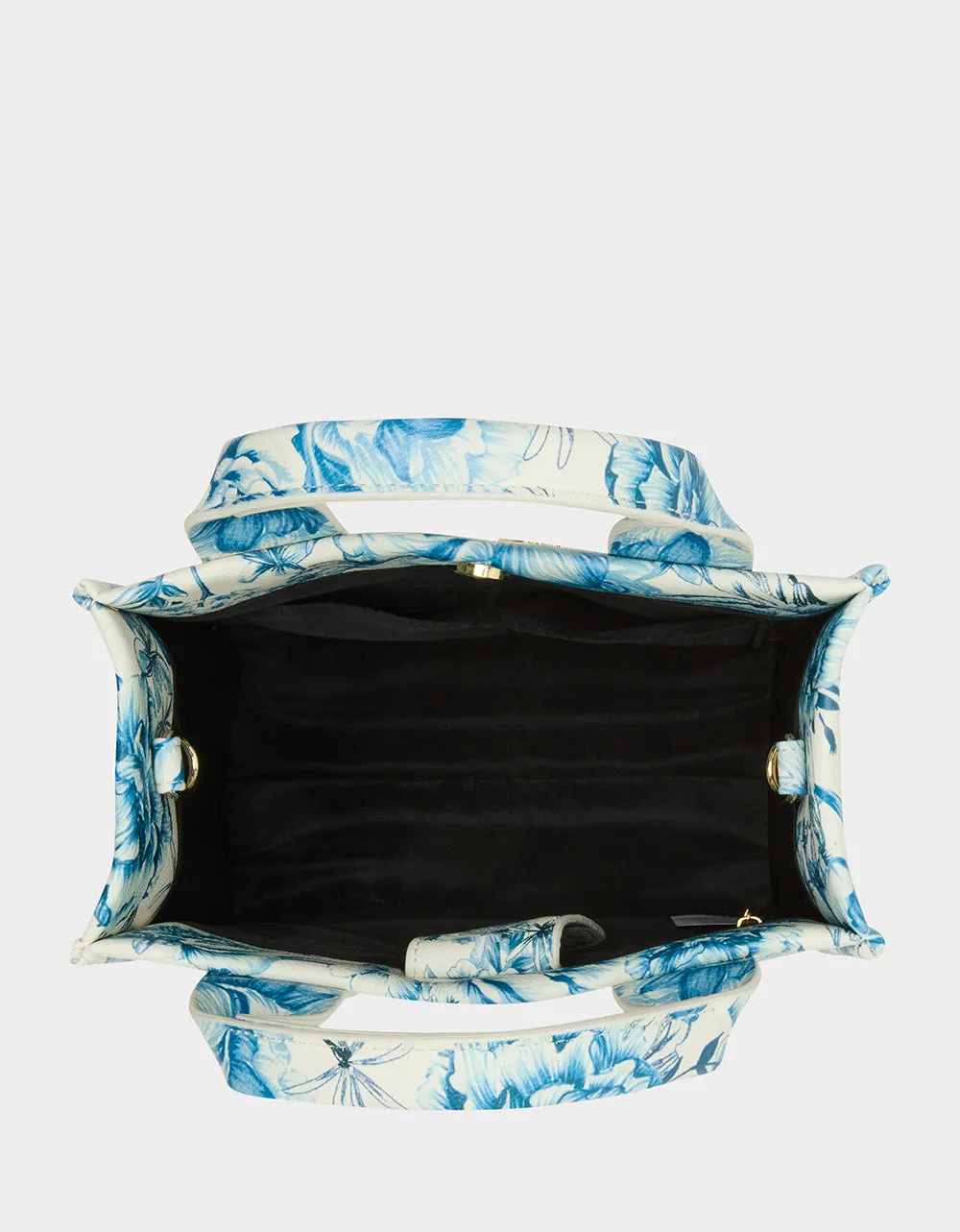 SQUARE MINI TOTE BLUE sold by Betsey Johnson product image thumbnail 4