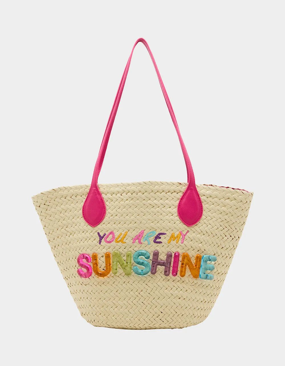 SUNSHINE TOTE NATURAL sold by Betsey Johnson
