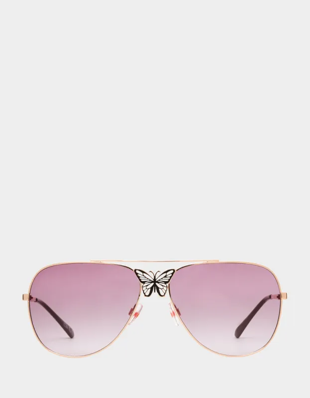 BUTTERFLY MUSE SUNNIES PINK made by Betsey Johnson