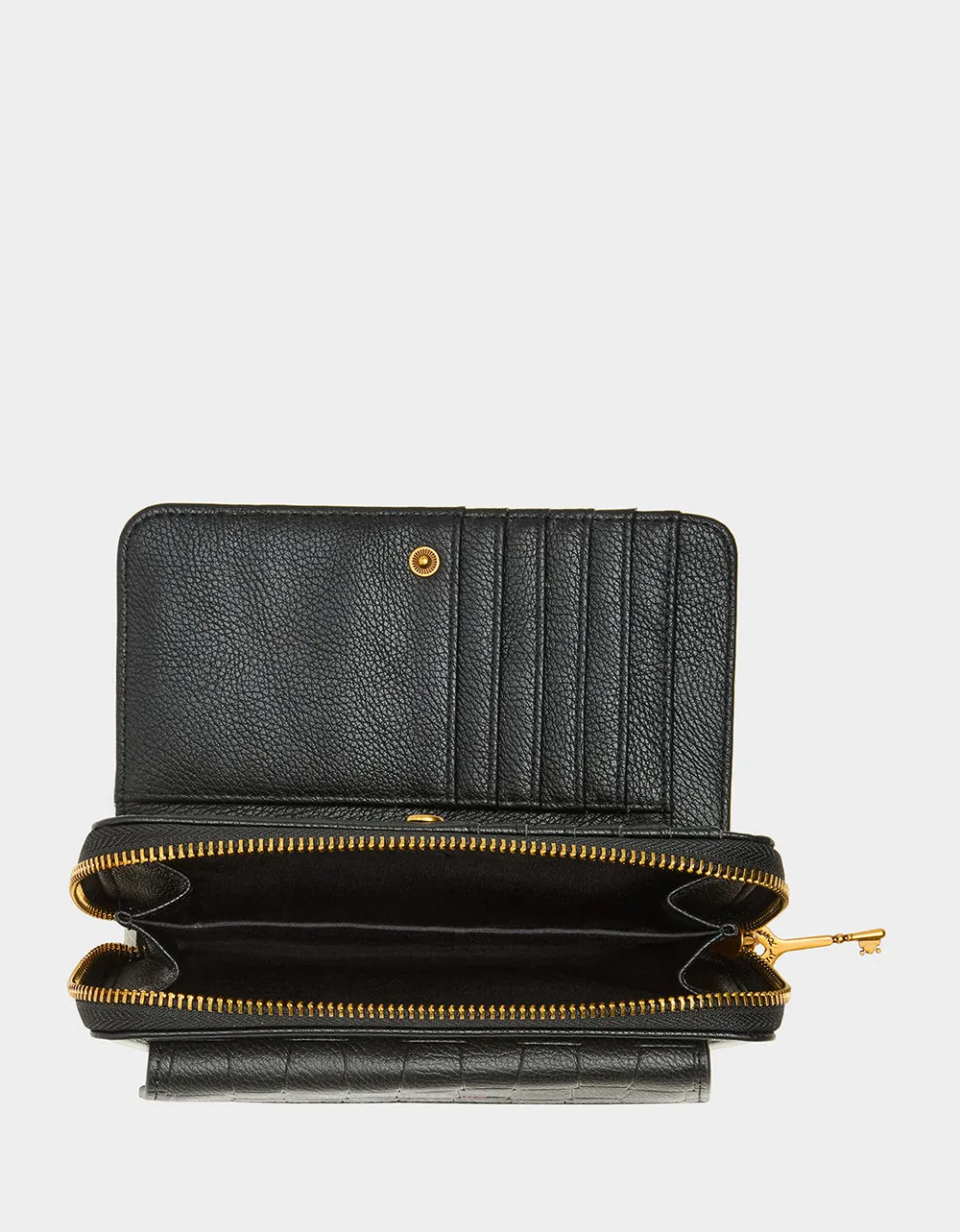 HOUSE OF BETSEY WALLET BLACK WHITE sold by Betsey Johnson product image thumbnail 4