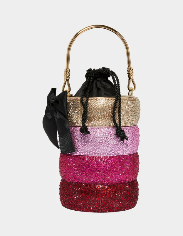 SHE'S A GEM BUCKET BAG MULTI | RE:LUV sold by Betsey Johnson