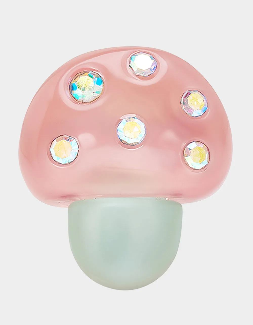 HOP TO IT MUSHROOM STRETCH RING PINK sold by Betsey Johnson