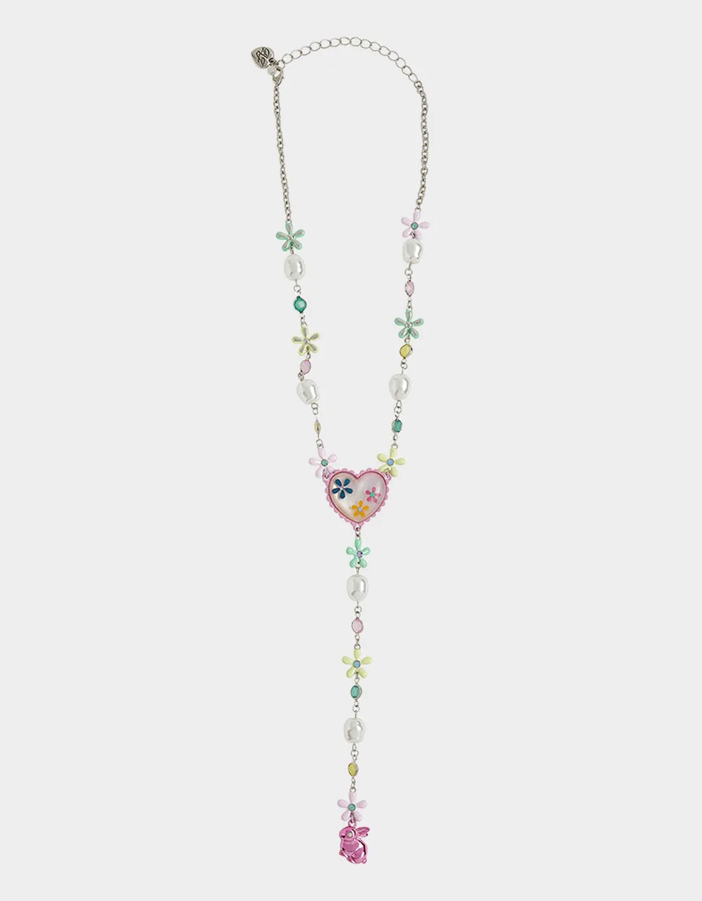 HOP TO IT FLOWER EGG Y NECKLACE MULTI sold by Betsey Johnson