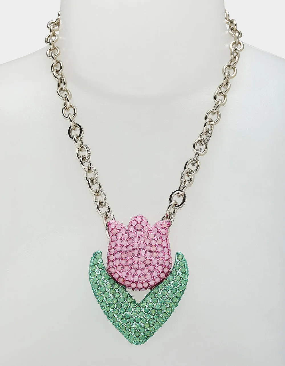 HOP TO IT TULIP PENDANT PINK sold by Betsey Johnson product image thumbnail 3