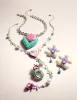 HOP TO IT TULIP PENDANT PINK sold by Betsey Johnson