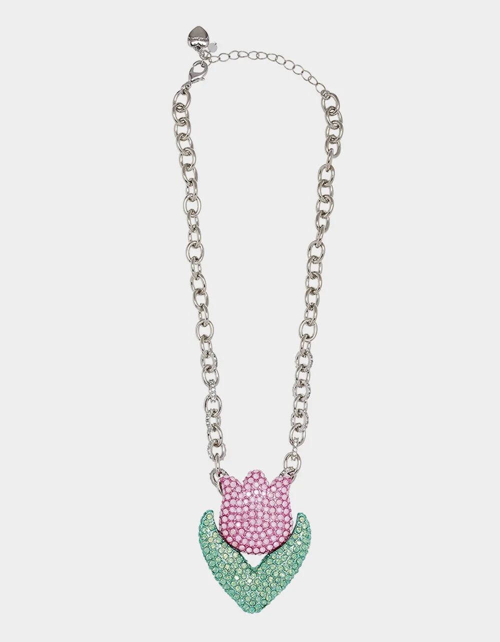 HOP TO IT TULIP PENDANT PINK sold by Betsey Johnson
