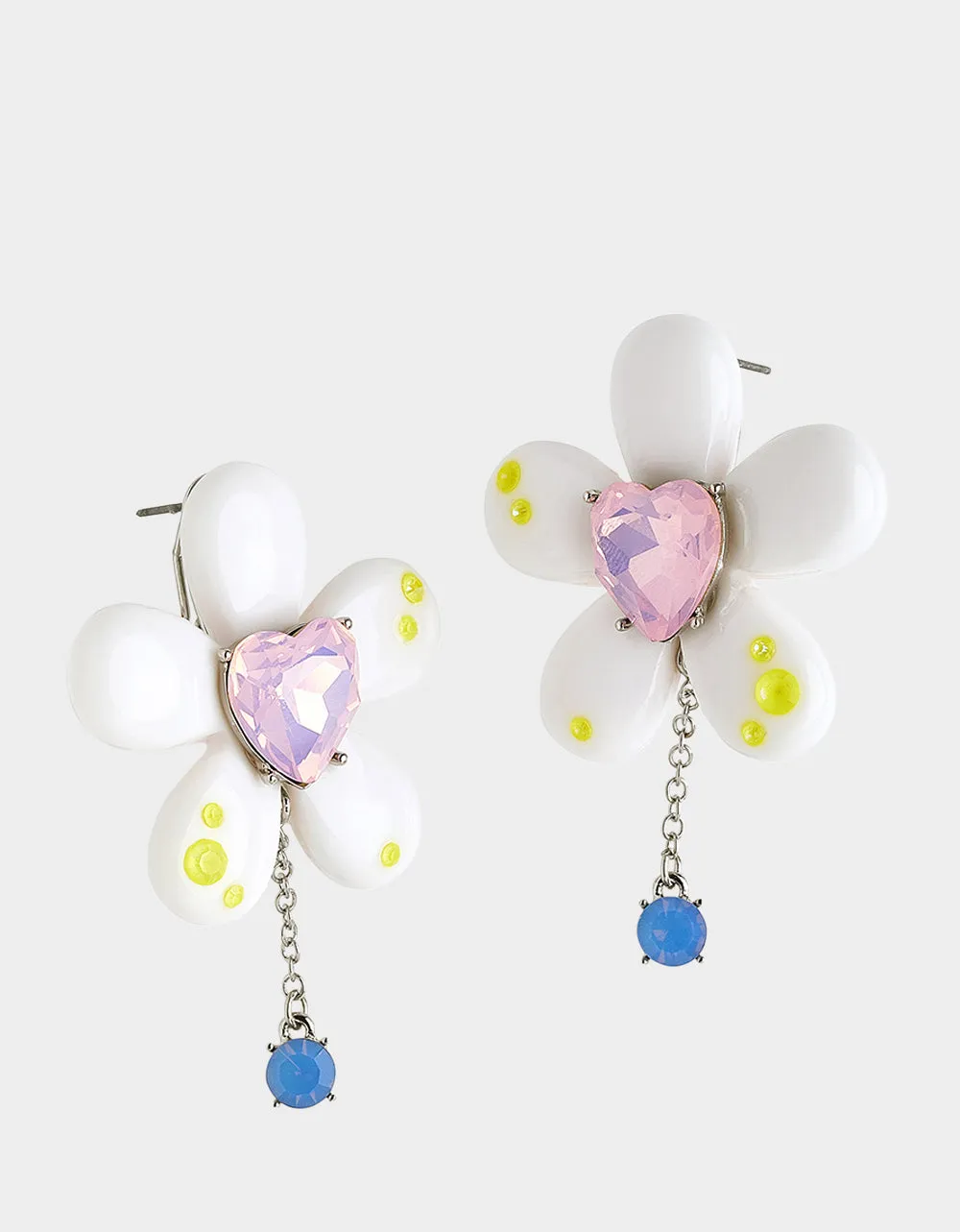 HOP TO IT LARGE DAISY POST EARRINGS MULTI sold by Betsey Johnson product image thumbnail 2
