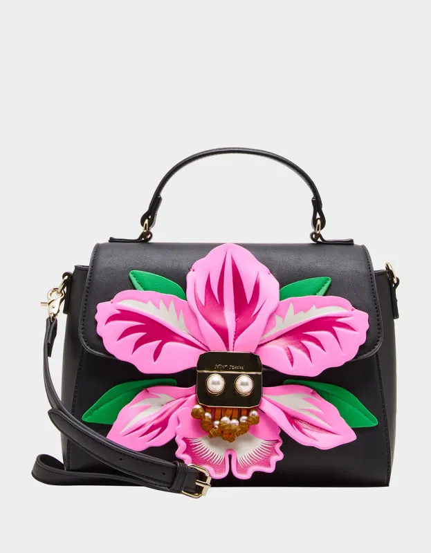FULL BLOOM TOP HANDLE PINK sold by Betsey Johnson
