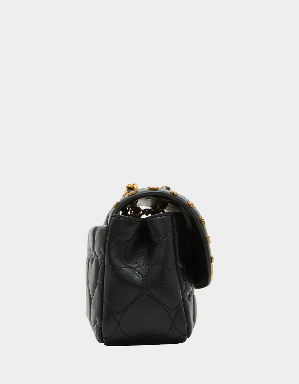 ICON HEARTS FLAP BLACK sold by Betsey Johnson product image thumbnail 3