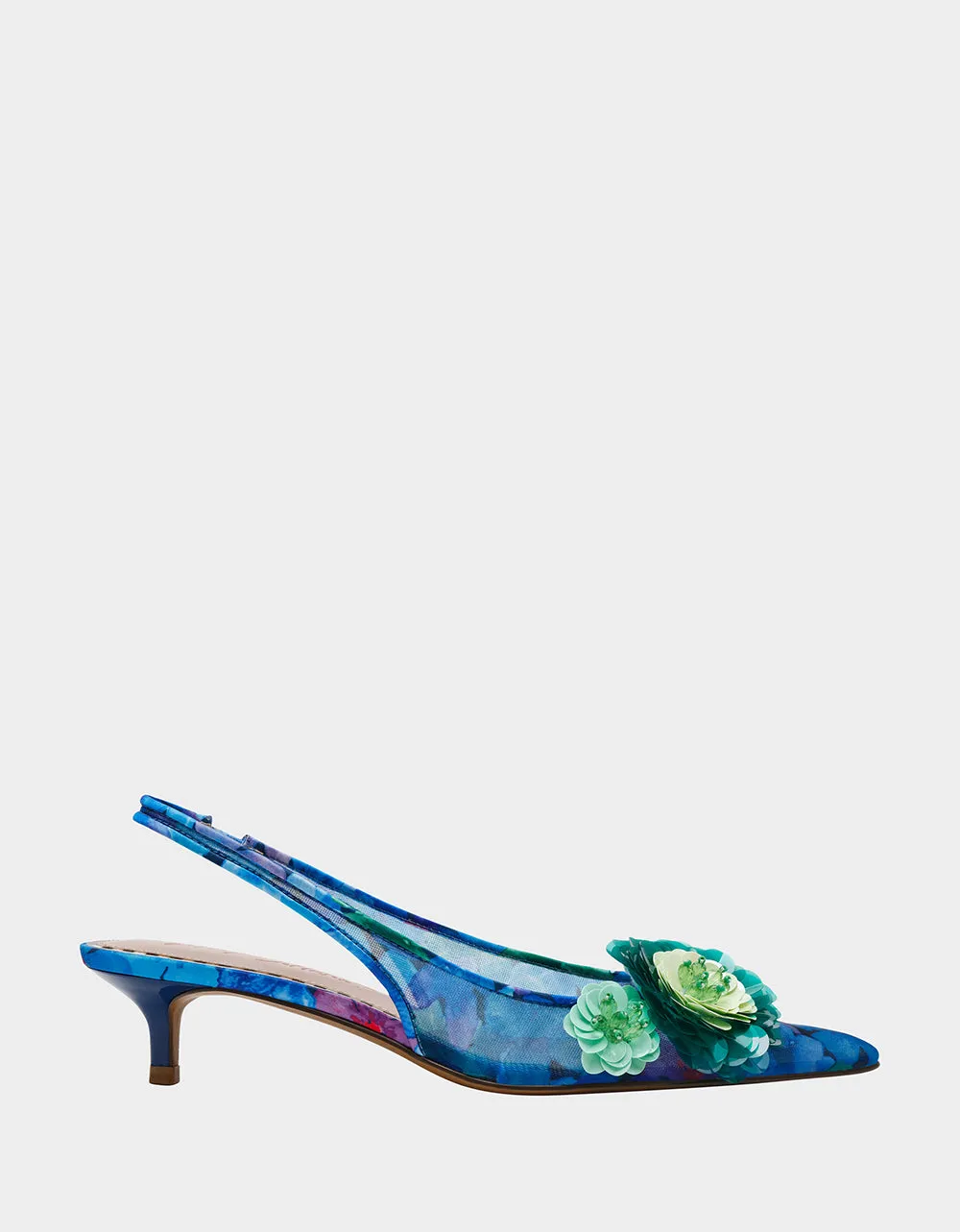 AUDREE BLUE FLORAL sold by Betsey Johnson