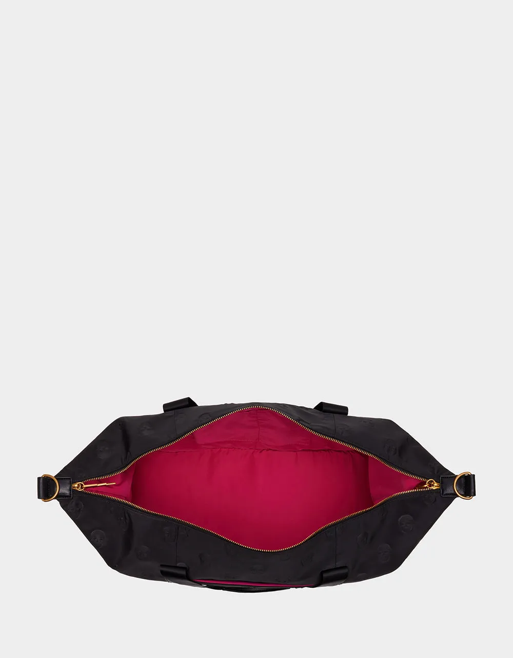 SKULLICIOUS WEEKENDER BAG BLACK | RE:LUV sold by Betsey Johnson product image thumbnail 4