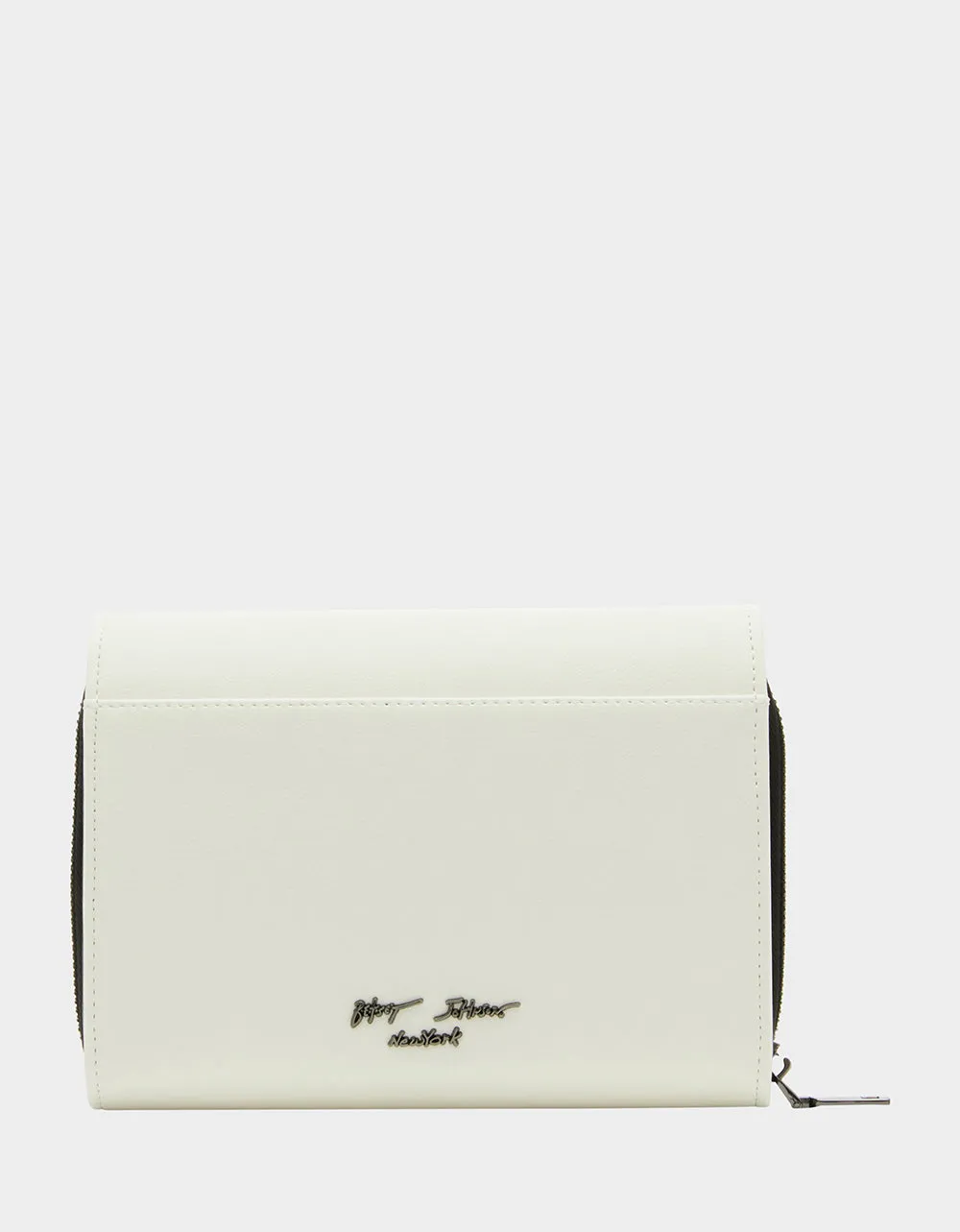 WHATS THE WORD WALLET ON CHAIN BLACK WHITE sold by Betsey Johnson product image thumbnail 5