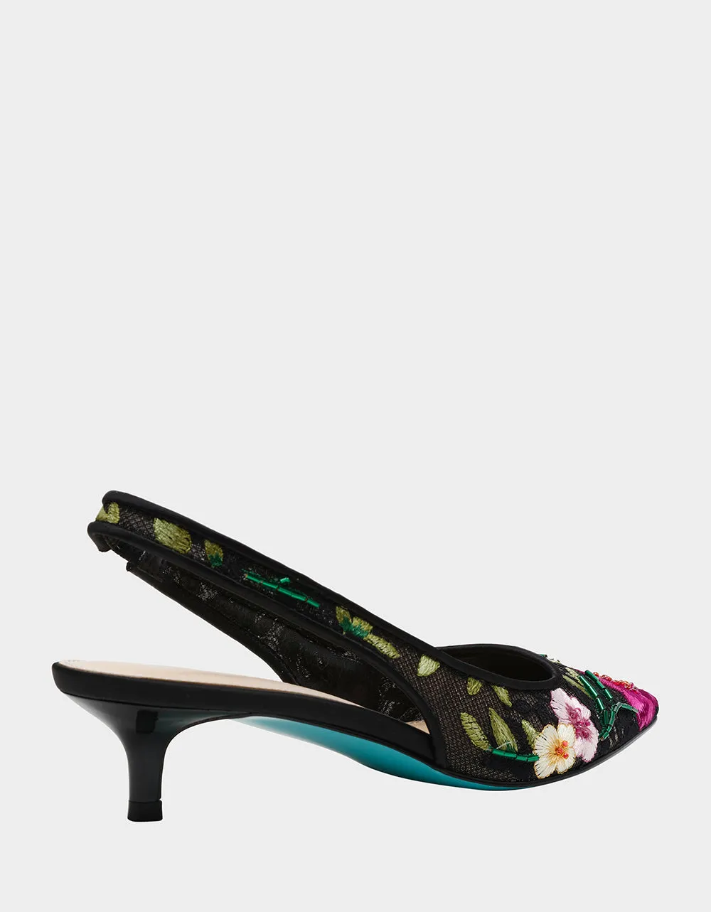 FELIX BLACK MULTI FLORAL sold by Betsey Johnson product image thumbnail 4