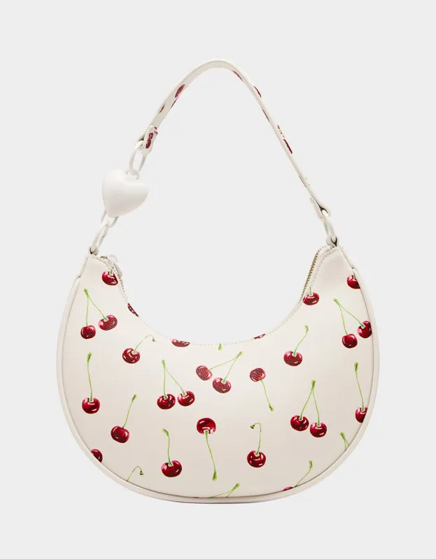 CHERRY ON TOP SHOULDER CREAM sold by Betsey Johnson
