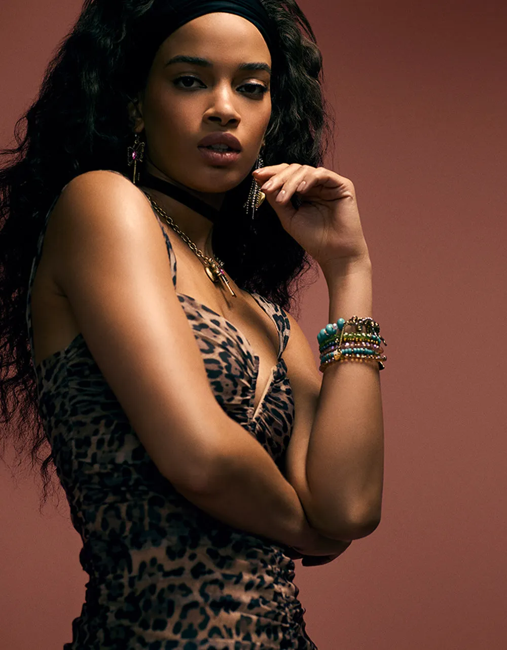 BOHO BUTTERFLY KEY FRINGE MISMATCH EARRINGS PINK sold by Betsey Johnson product image thumbnail 3