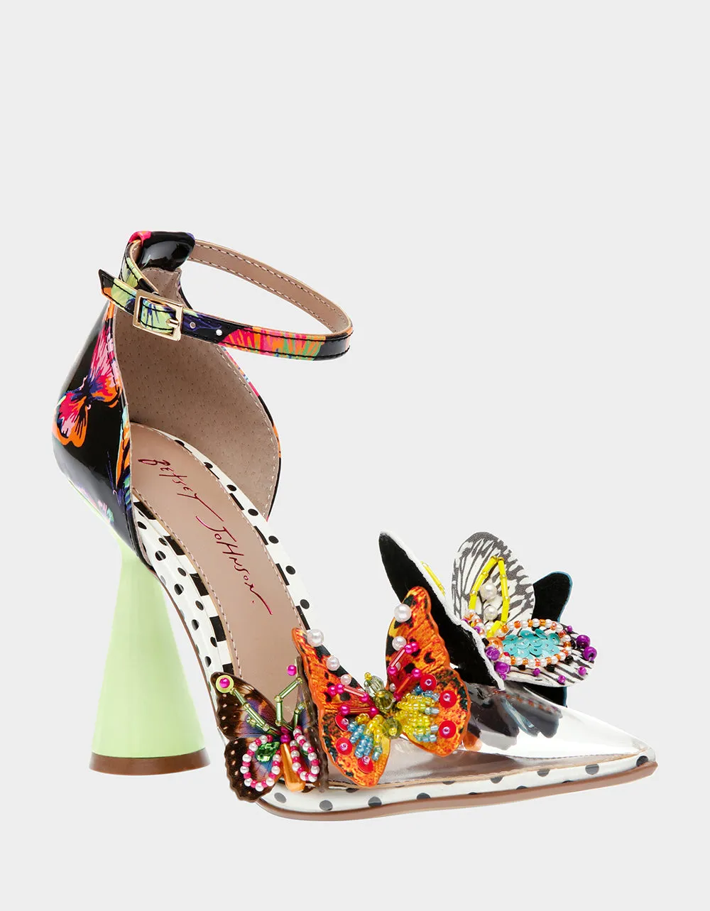 GIDELLE BLACK MULTI | RE:LUV sold by Betsey Johnson product image thumbnail 3