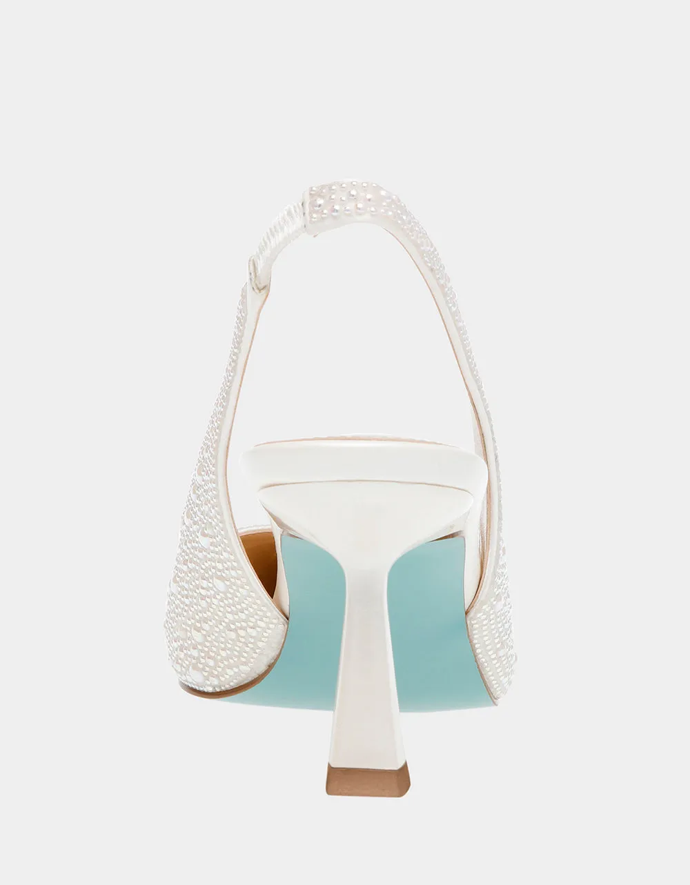 CLARK HEELS IVORY | RE:LUV sold by Betsey Johnson product image thumbnail 5