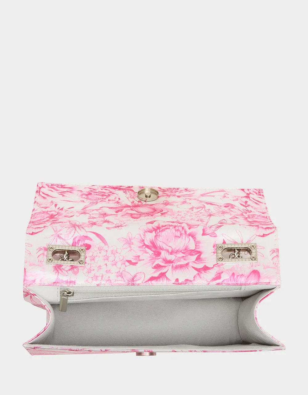 PEARL TRIMMED BOW BAG WHITE PINK sold by Betsey Johnson product image thumbnail 5