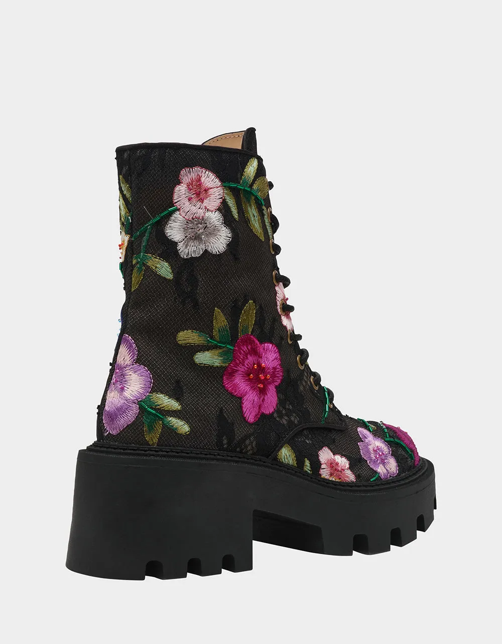 POLLI BLACK FLORAL MULTI sold by Betsey Johnson product image thumbnail 4