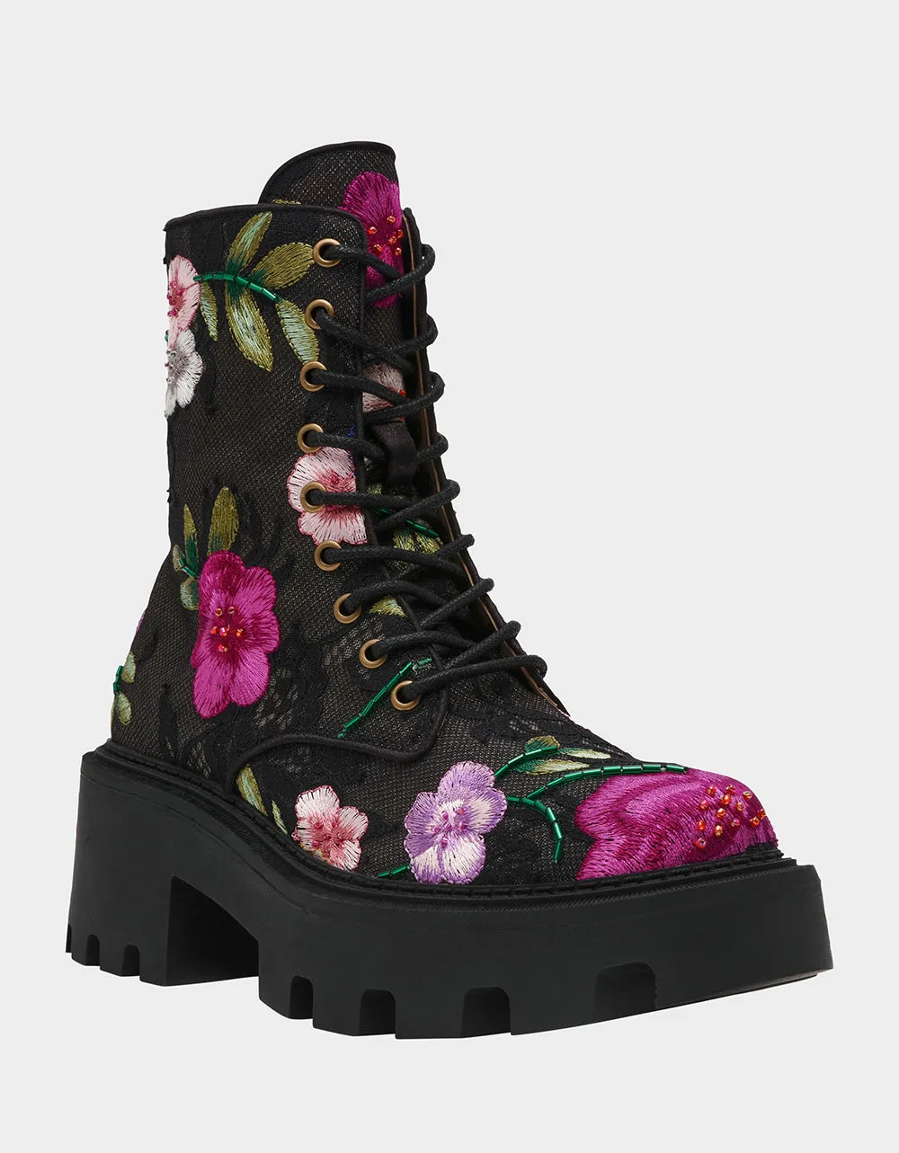 POLLI BLACK FLORAL MULTI sold by Betsey Johnson product image thumbnail 2